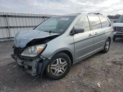 Salvage cars for sale at Fredericksburg, VA auction: 2007 Honda Odyssey EXL