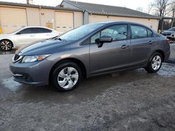 Honda salvage cars for sale: 2015 Honda Civic LX