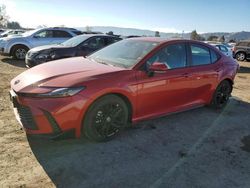 Salvage cars for sale at San Martin, CA auction: 2025 Toyota Camry XSE