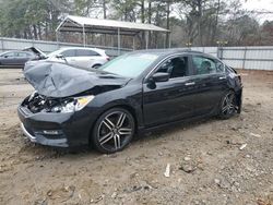 Salvage cars for sale from Copart Austell, GA: 2017 Honda Accord Sport