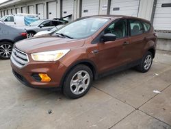 Carros salvage a la venta en subasta: 2017 Ford Escape S