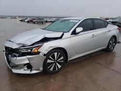 Salvage cars for sale at Grand Prairie, TX auction: 2021 Nissan Altima SV