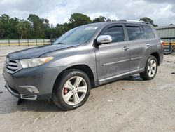 Salvage cars for sale at Fort Pierce, FL auction: 2012 Toyota Highlander Limited