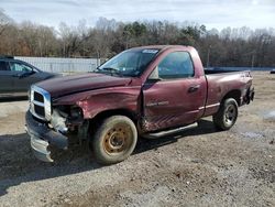 Salvage cars for sale at Grenada, MS auction: 2002 Dodge RAM 1500