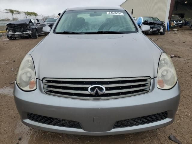 2006 Infiniti G35