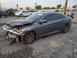 Salvage cars for sale at Colton, CA auction: 2017 Honda Civic LX