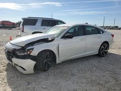 Salvage Cars with No Bids Yet For Sale at auction: 2022 Honda Accord Sport