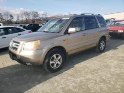 Salvage cars for sale at Spartanburg, SC auction: 2006 Honda Pilot EX