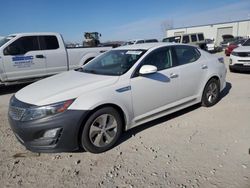 KIA Optima salvage cars for sale: 2015 KIA Optima Hybrid