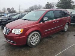 Chrysler salvage cars for sale: 2012 Chrysler Town & Country Touring L