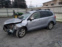 Salvage cars for sale from Copart Albany, NY: 2015 Subaru Forester 2.5I Premium