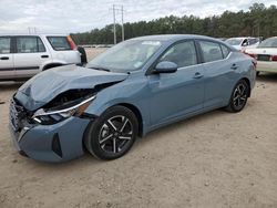 Salvage cars for sale at Greenwell Springs, LA auction: 2024 Nissan Sentra SV