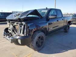 Salvage cars for sale from Copart Grand Prairie, TX: 2018 Chevrolet Silverado K1500 LT