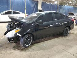 Salvage cars for sale at Woodhaven, MI auction: 2016 Nissan Versa S