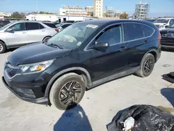 Salvage cars for sale at New Orleans, LA auction: 2016 Honda CR-V SE