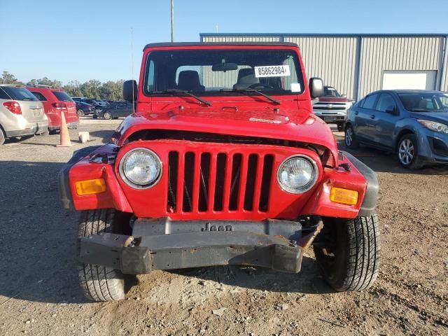 2005 Jeep Wrangler / TJ SE