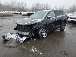 Toyota salvage cars for sale: 2018 Toyota Highlander LE