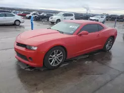 Salvage cars for sale at Grand Prairie, TX auction: 2015 Chevrolet Camaro LS