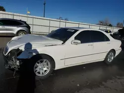 Mercedes-Benz s-Class salvage cars for sale: 2002 Mercedes-Benz S 430