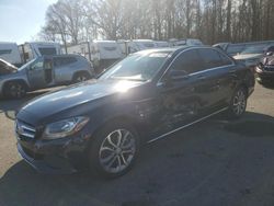 Salvage cars for sale at Glassboro, NJ auction: 2016 Mercedes-Benz C 300 4matic