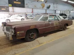 Salvage cars for sale from Copart Mocksville, NC: 1975 Cadillac Eldorado