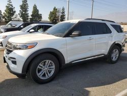 Salvage cars for sale from Copart Rancho Cucamonga, CA: 2024 Ford Explorer XLT