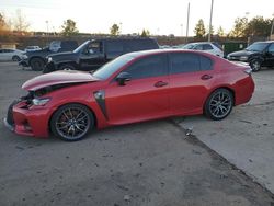 Lexus gs-f salvage cars for sale: 2017 Lexus GS-F