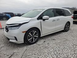 Salvage cars for sale at auction: 2022 Honda Odyssey Touring