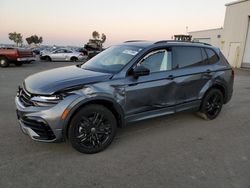 Salvage cars for sale at Martinez, CA auction: 2022 Volkswagen Tiguan SE R-LINE Black