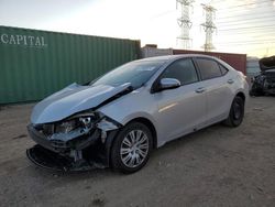 Salvage cars for sale at Elgin, IL auction: 2015 Toyota Corolla L