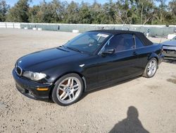 Salvage cars for sale at Riverview, FL auction: 2006 BMW 330 CI