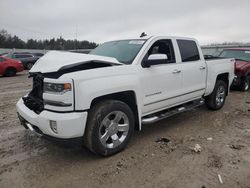 Chevrolet Silverado k1500 ltz salvage cars for sale: 2016 Chevrolet Silverado K1500 LTZ