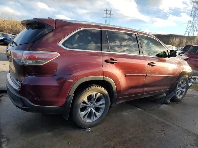 2015 Toyota Highlander XLE