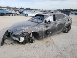 Salvage cars for sale at West Palm Beach, FL auction: 2022 Lexus IS 350 F Sport