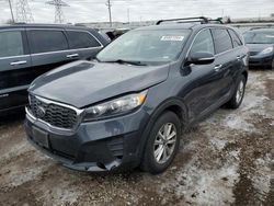 Salvage cars for sale at auction: 2019 KIA Sorento LX