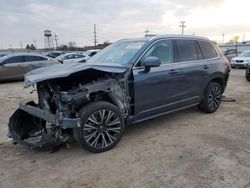 Salvage cars for sale at Chicago Heights, IL auction: 2022 Volvo XC90 T6 Momentum