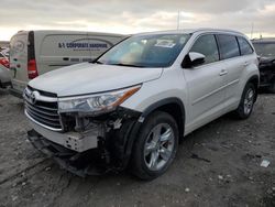 Toyota salvage cars for sale: 2015 Toyota Highlander Limited