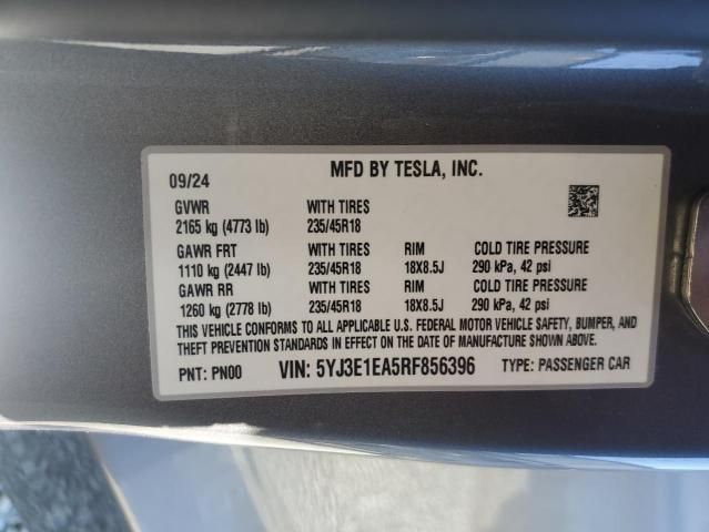 2024 Tesla Model 3