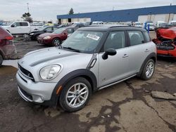 Salvage cars for sale at Woodhaven, MI auction: 2016 Mini Cooper S Countryman