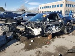 Salvage cars for sale at Littleton, CO auction: 2011 Chevrolet Corvette Grand Sport