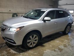 Acura salvage cars for sale: 2014 Acura MDX Advance