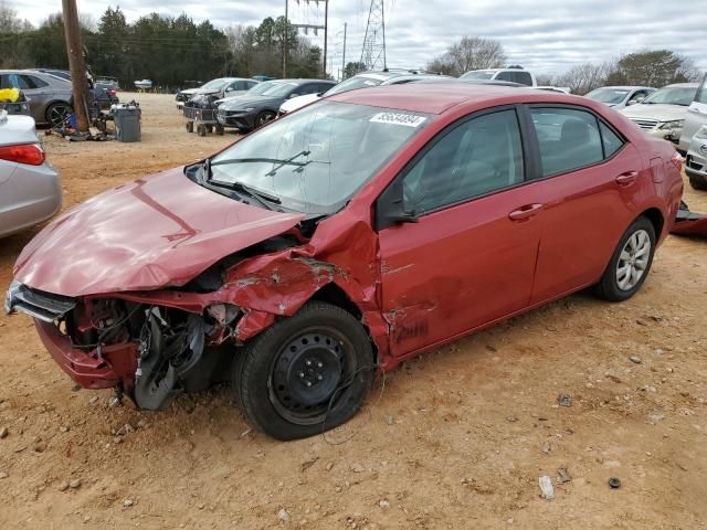 2016 Toyota Corolla L