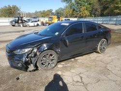 Salvage cars for sale at Shreveport, LA auction: 2019 Honda Civic Sport