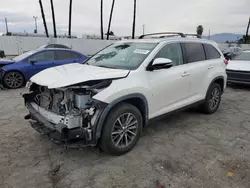 Toyota salvage cars for sale: 2019 Toyota Highlander SE