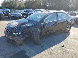 Salvage cars for sale at Exeter, RI auction: 2017 Volkswagen Jetta SE