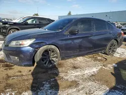 Honda salvage cars for sale: 2015 Honda Accord Sport