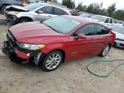 Salvage cars for sale at Midway, FL auction: 2017 Ford Fusion SE Hybrid