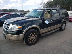 Salvage cars for sale at Dunn, NC auction: 2013 Ford Expedition EL XLT