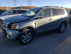 Salvage SUVs for sale at auction: 2006 Toyota Rav4 Limited