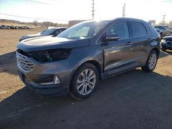 Ford salvage cars for sale: 2019 Ford Edge Titanium